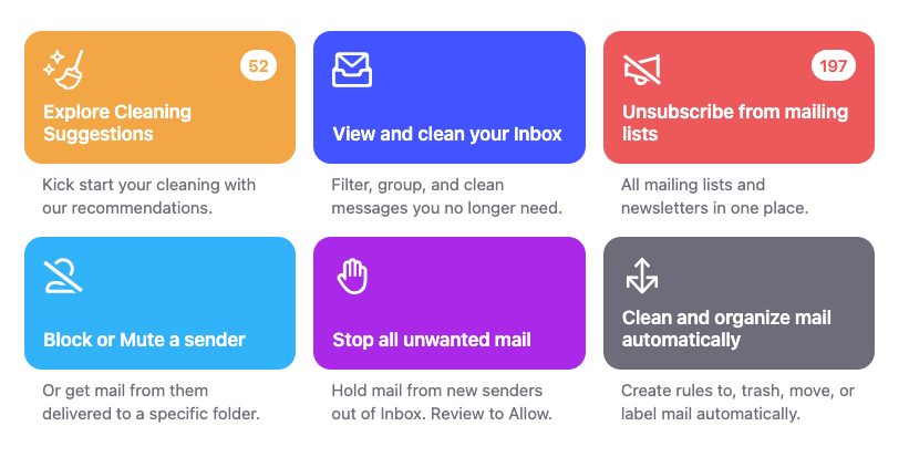 3.847 ongelezen e-mails? Zo ruim je je inbox snel op Overview Clean Email